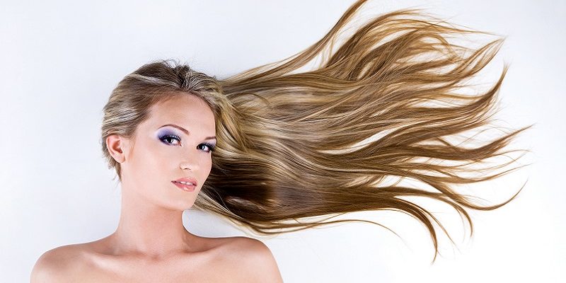 Beautiful long straight hairs